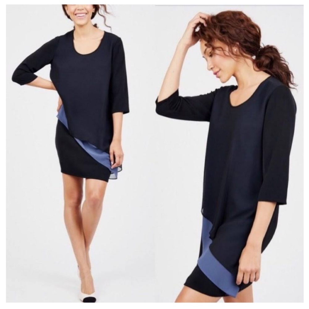 August 1 Eight Asymmetrical Layer Dress